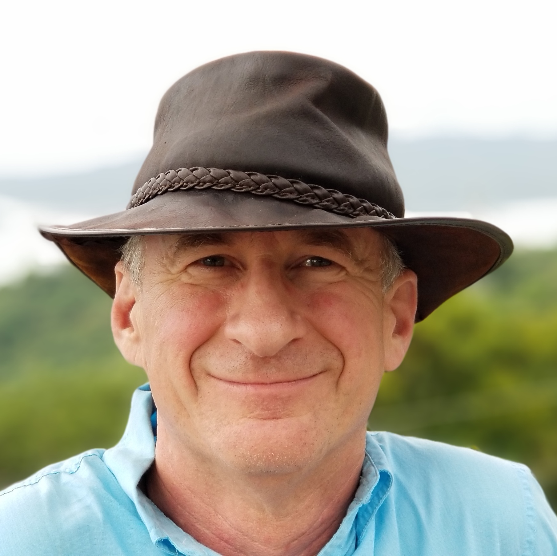 photo of Pete Holzman wearing a hat